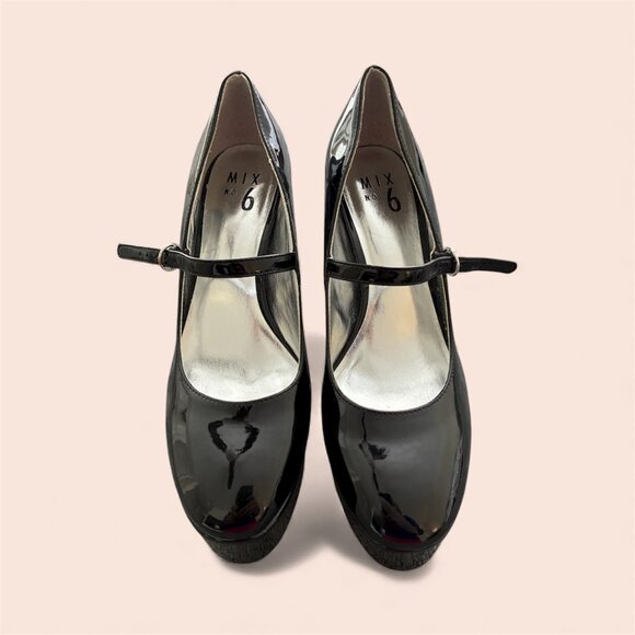 Mix No.6 Platform Mary Jane Heels -- Size 8M - Picture 3 of 7